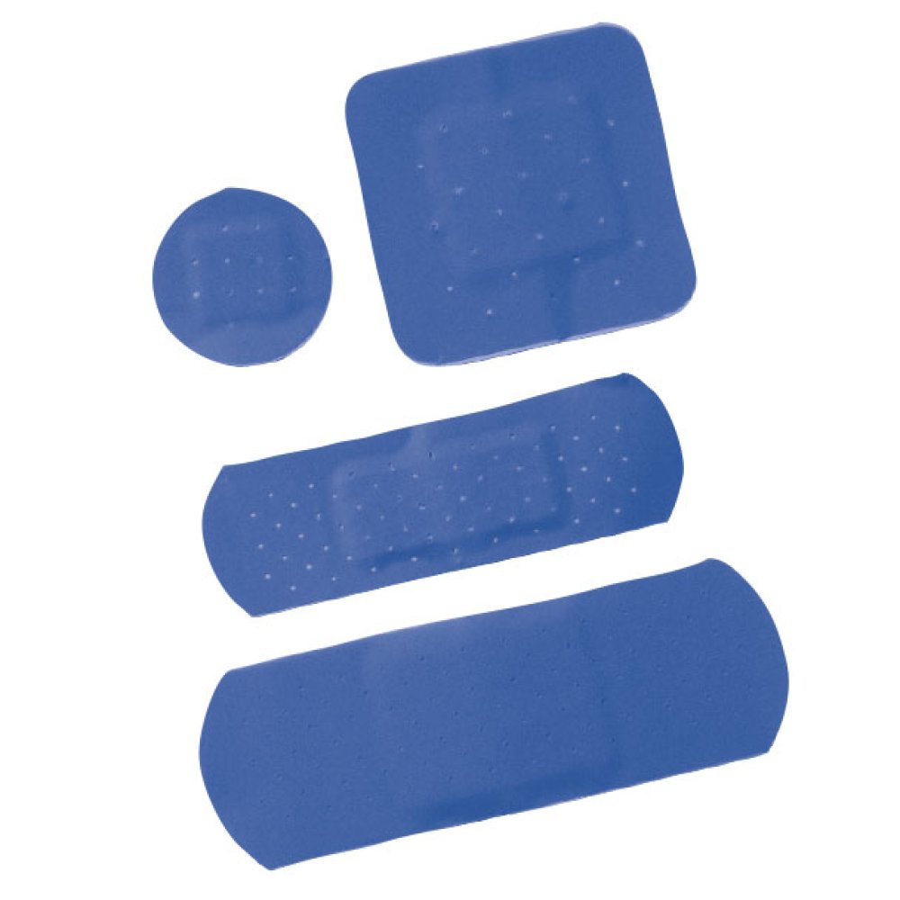 20 BLUE DETECTABLE PLASTERS | Murrays Health & Beauty (Paul Murray Plc ...