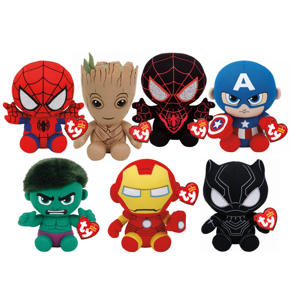 ty avengers plush